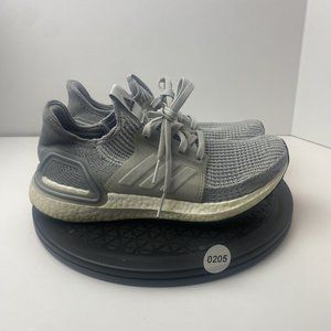 Adidas UltraBoost 19 Womens Size 8 EF8847 Grey Running Shoes